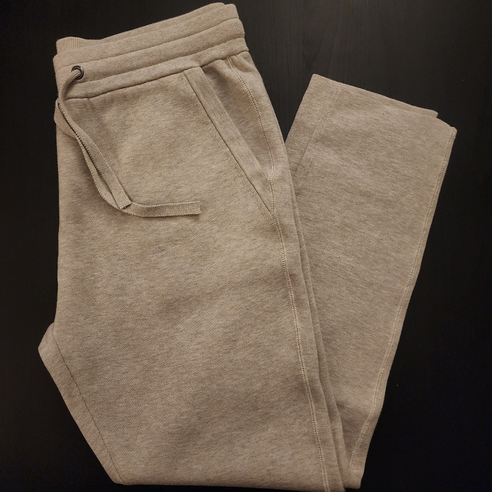 Men's Banana Republic Supima Set Oatmeal/Cream (Medium Top & Bottom) - Picture 10 of 14